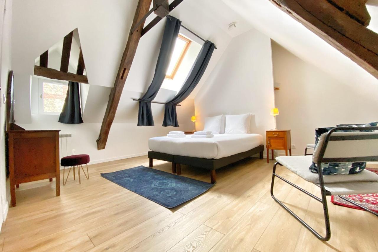 Вилла La Terrasse Notre Dame - Дом персонажей - 4P - Centre Онфлёр Экстерьер фото