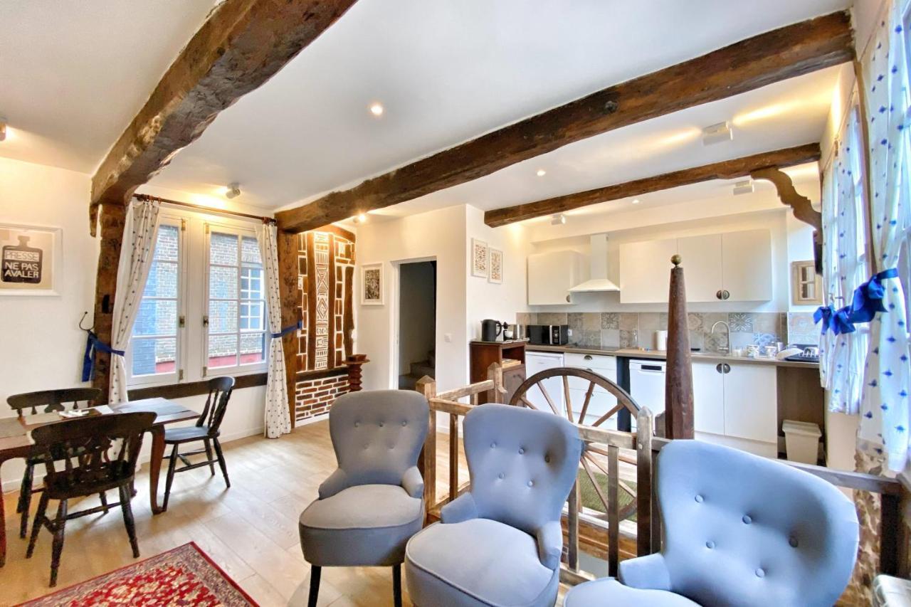 Вилла La Terrasse Notre Dame - Дом персонажей - 4P - Centre Онфлёр Экстерьер фото